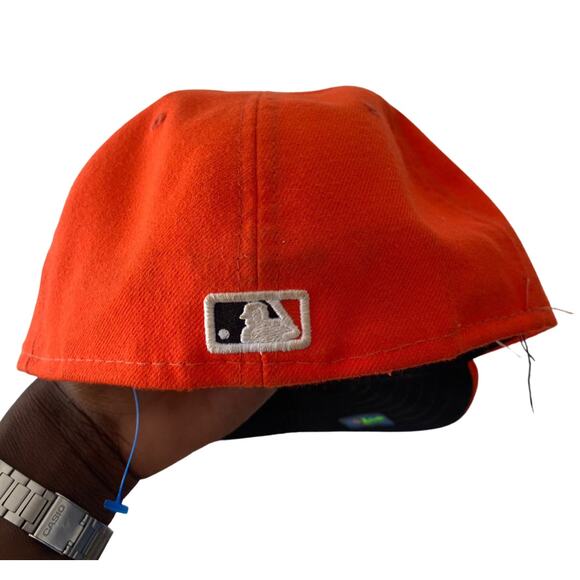 New Era miami marlins fitted hat 7 1/4 - Picture 3 of 4